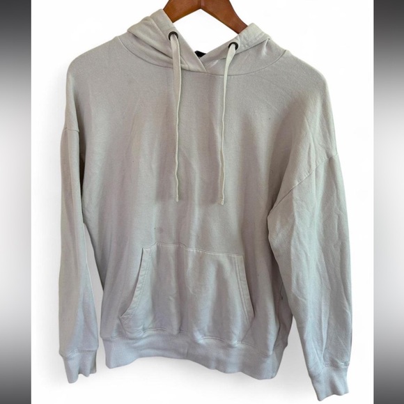 Buffalo David Bitton Light Gray Hoodie - Picture 2 of 8